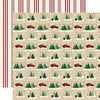 Echo Park - A Cozy Christmas Collection - 12 x 12 Double Sided Paper - Tree Farm