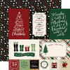 Echo Park - A Cozy Christmas Collection - 12 x 12 Double Sided Paper - Journaling Cards