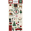 Echo Park - A Cozy Christmas Collection - Chipboard Stickers - Accents