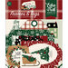 Echo Park - A Cozy Christmas Collection - Ephemera - Frames and Tags