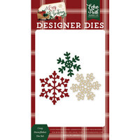 Echo Park - A Cozy Christmas Collection - Designer Dies - Cozy Snowflakes