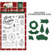 Echo Park - A Cozy Christmas Collection - Designer Dies and Clear Photopolymer Stamp Set - Let's Get Cozy