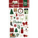 Echo Park - A Cozy Christmas Collection - Puffy Stickers