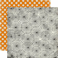Echo Park - Apothecary Emporium Collection - Halloween - 12 x 12 Double Sided Paper - Spider Webs