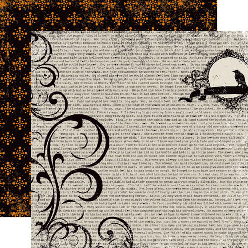 Echo Park - Apothecary Emporium Collection - Halloween - 12 x 12 Double Sided Paper - Under Your Spell