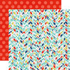 Echo Park - Anything Goes Collection - 12 x 12 Double Sided Paper - Arrow Stripes