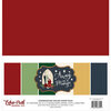 Echo Park - Christmas - Away In A Manger Collection - 12 x 12 Solids Paper Pack