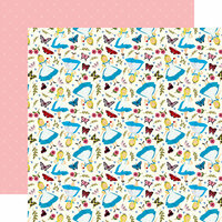 Echo Park - Alice in Wonderland Collection - 12 x 12 Double Sided Paper - Always Curious