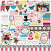 Echo Park - Alice in Wonderland Collection - 12 x 12 Cardstock Stickers
