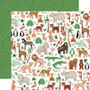 Echo Park - Animal Kingdom Collection - 12 x 12 Double Sided Paper - Wild Side