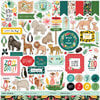 Echo Park - Animal Kingdom Collection - 12 x 12 Cardstock Stickers - Elements