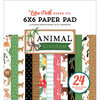 Echo Park - Animal Kingdom Collection - 6 x 6 Paper Pad