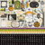 Echo Park - Arsenic and Lace Collection - 12 x 12 Cardstock Stickers - Elements