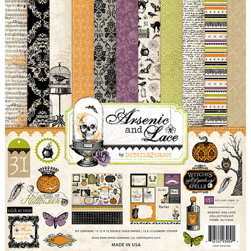 Echo Park - Arsenic and Lace Collection - 12 x 12 Collection Kit