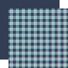 Echo Park - All Boy Collection - 12 x 12 Double Sided Paper - All Boy Plaid
