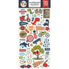 Echo Park - All Boy Collection - Chipboard Stickers - Accents