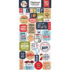 Echo Park - All Boy Collection - Chipboard Stickers - Phrases