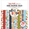 Echo Park - All Boy Collection - 6 x 6 Paper Pad
