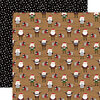 Echo Park - A Lumberjack Christmas Collection - 12 x 12 Double Sided Paper - Santas