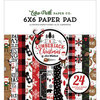 Echo Park - A Lumberjack Christmas Collection - 6 x 6 Paper Pad
