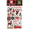 Echo Park - A Lumberjack Christmas Collection - Puffy Stickers