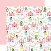 Echo Park - All Girl Collection - 12 x 12 Double Sided Paper - Pretty Princess