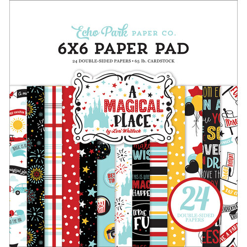 Echo Park - A Magical Place Collection - 6 x 6 Paper Pad