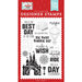 Echo Park - A Magical Place Collection - Clear Photopolymer Stamps - Our Happy Place