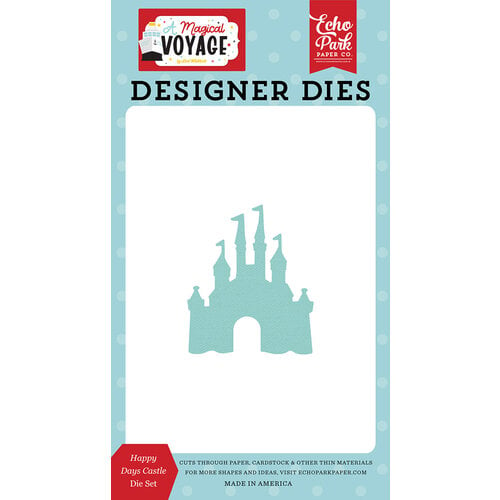 Echo Park - A Magical Voyage Collection - Designer Dies - Happy Days Castle