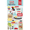 Echo Park - A Magical Voyage Collection - Puffy Stickers