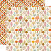 Echo Park - A Perfect Autumn Collection - 12 x 12 Double Sided Paper - Woodland Walk