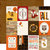 Echo Park - A Perfect Autumn Collection - 12 x 12 Double Sided Paper - 3 x 4 Journaling Cards
