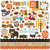Echo Park - A Perfect Autumn Collection - 12 x 12 Cardstock Stickers - Elements