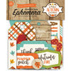 Echo Park - A Perfect Autumn Collection - Ephemera - Frames and Tags