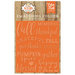 Echo Park - A Perfect Autumn Collection - Embossing Folder - Happy Fall