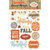 Echo Park - A Perfect Autumn Collection - Enamel Words and Phrases