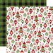 Echo Park - A Perfect Christmas Collection - 12 x 12 Double Sided Paper - Holiday Ornaments