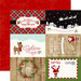 Echo Park - A Perfect Christmas Collection - 12 x 12 Double Sided Paper - 4 x 6 Journaling Cards