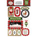 Echo Park - A Perfect Christmas Collection - Layered Cardstock Stickers