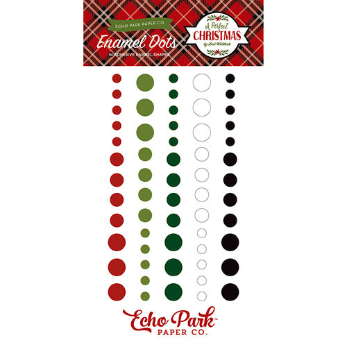 Echo Park - A Perfect Christmas Collection - Enamel Dots