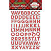 Echo Park - A Perfect Christmas Collection - Enamel Alpha Letters