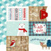 Echo Park - A Perfect Winter Collection - 12 x 12 Double Sided Paper - 4 x 6 Journaling Cards