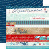 Echo Park - A Perfect Winter Collection - 12 x 12 Double Sided Paper - Border Strips