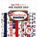 Echo Park - America The Beautiful Collection - 6 x 6 Paper Pad