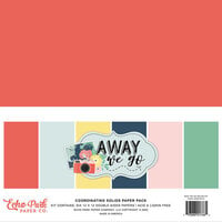 Echo Park - Away We Go Collection - 12 x 12 Paper Pack - Solids