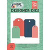 Echo Park - Away We Go Collection - Designer Dies - Luggage Tags