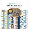 Echo Park - Baby Boy Collection - 6 x 6 Paper Pad