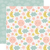 Echo Park - Baby Girl Collection - 12 x 12 Double Sided Paper - Dream Big