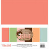 Echo Park - Baby Girl Collection - 12 x 12 Solids Paper Pack