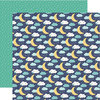 Echo Park - Hello Baby Boy Collection - 12 x 12 Double Sided Paper - Starry Night